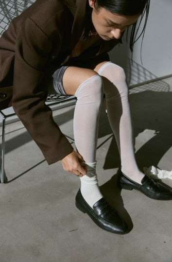 Simple Sheer High Socks / 長襪